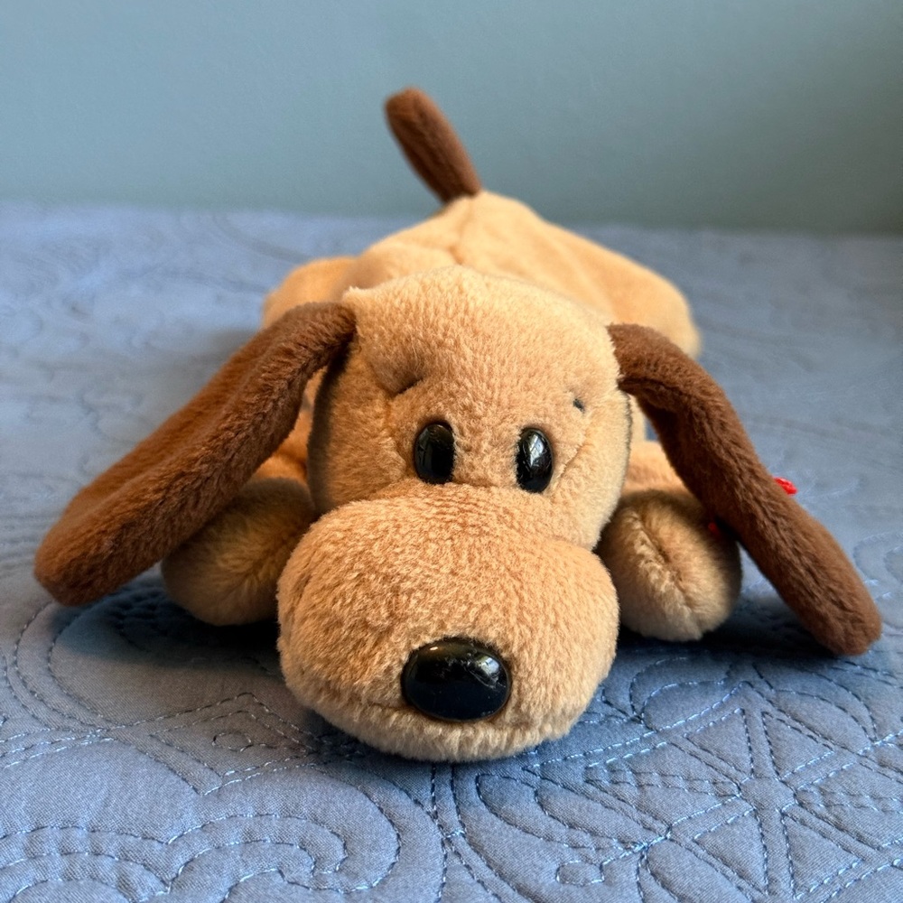 Vintage Ty The Beanie Babies "Bones" the Dog from‎ 1993